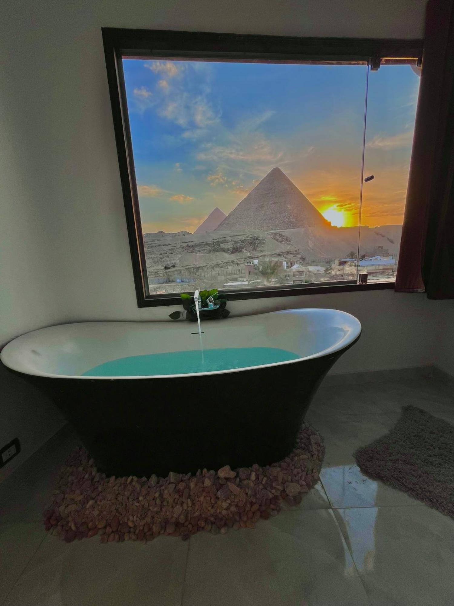 Alba Pyramids View Cairo Exterior foto
