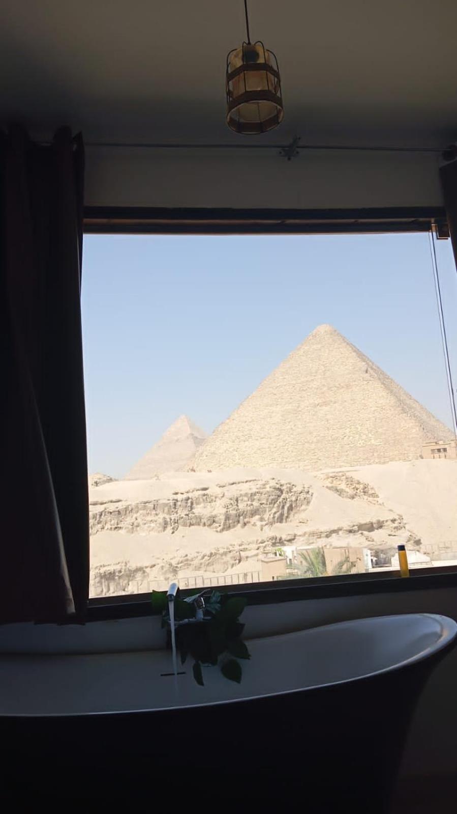 Alba Pyramids View Cairo Exterior foto